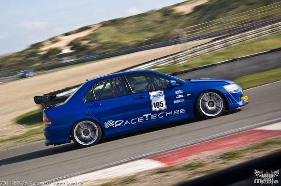 RaceTech EVO VII in Zandvoort RaceTech EVO VII spec3 2011 zandvoort timeattack